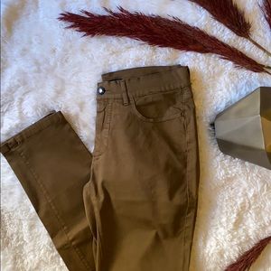 ZARA MEN’S BROWN-GOLD KHAKI PANTS